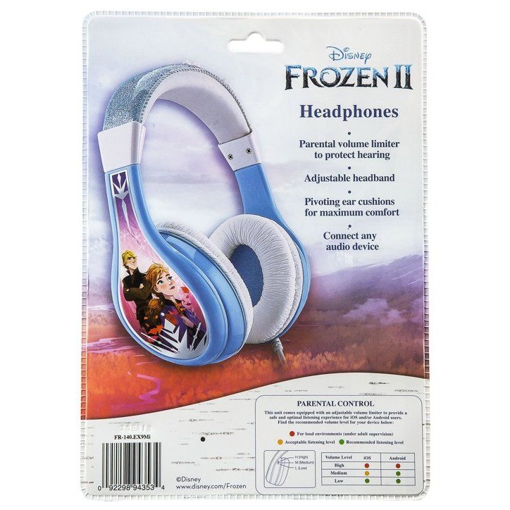 Casque filaire - EKIDS - Kidsafe La Reine des Neiges 2