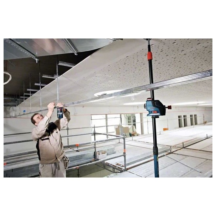 Cellule de réception - BOSCH - LR 7 PROFESSIONAL - Détection laser - Zone de 8 cm - Portée 50 m