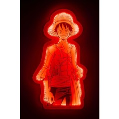 Lampe LED - TEKNOFUN - Luffy lumineux style néon One Piece