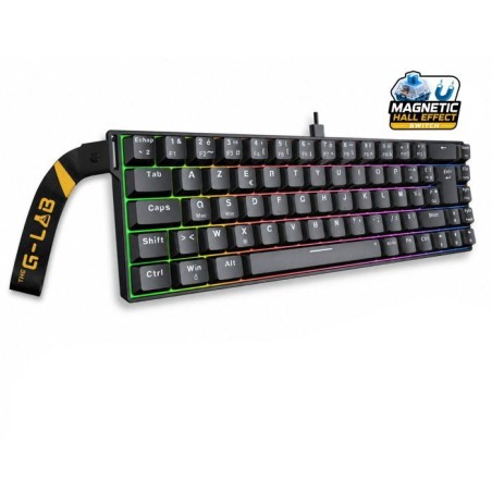 Clavier gamer - Magnétique - THE G-LAB - Keyz Titanium HE - AZERTY Co