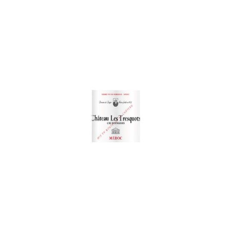 Château Les Tresquots 2022 Médoc Cru Bourgeois - Vin rouge de Bordeaux