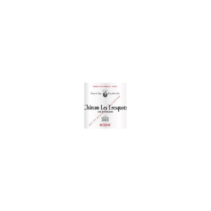 Château Les Tresquots 2022 Médoc Cru Bourgeois - Vin rouge de Bordeaux