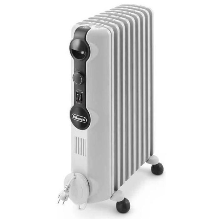 DELONGHI TRRS0920 2000 watts Radiateur bain d'huile - 3 niveaux de puissance - Comfortemp - Real Energy (+35 % de convection) DELONGHI TRRS0920 2000 watts Radiateur bain d'huile - 3 niveaux de puissance - Comfortemp - Real Energy (+35 % de convection)