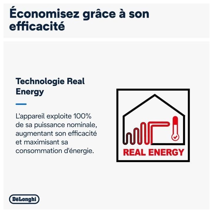 DELONGHI TRRS0920 2000 watts Radiateur bain d'huile - 3 niveaux de puissance - Comfortemp - Real Energy (+35 % de convection) DELONGHI TRRS0920 2000 watts Radiateur bain d'huile - 3 niveaux de puissance - Comfortemp - Real Energy (+35 % de convection)