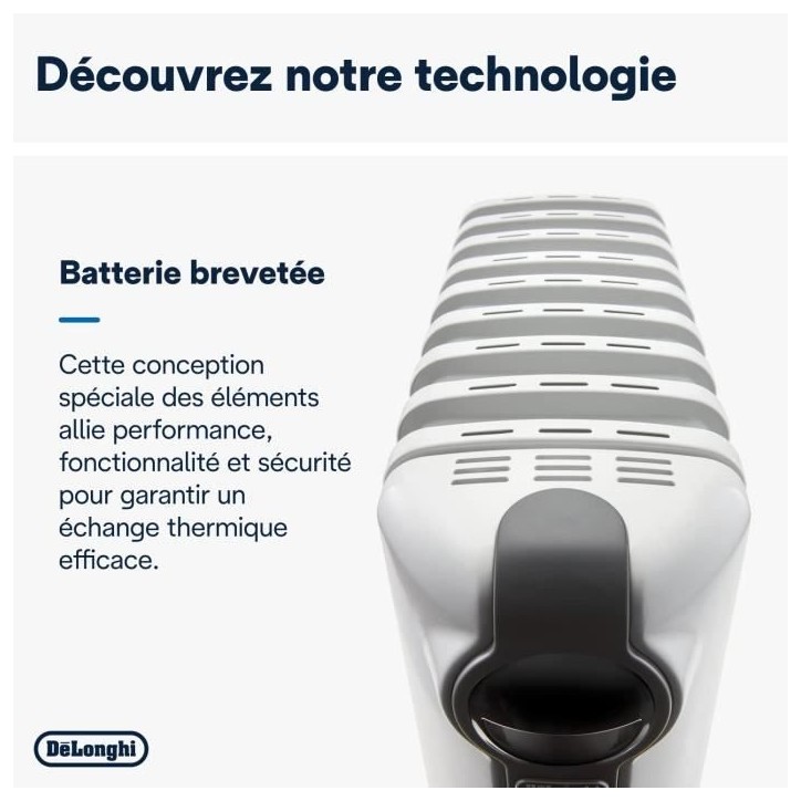 DELONGHI TRRS0920 2000 watts Radiateur bain d'huile - 3 niveaux de puissance - Comfortemp - Real Energy (+35 % de convection) DELONGHI TRRS0920 2000 watts Radiateur bain d'huile - 3 niveaux de puissance - Comfortemp - Real Energy (+35 % de convection)