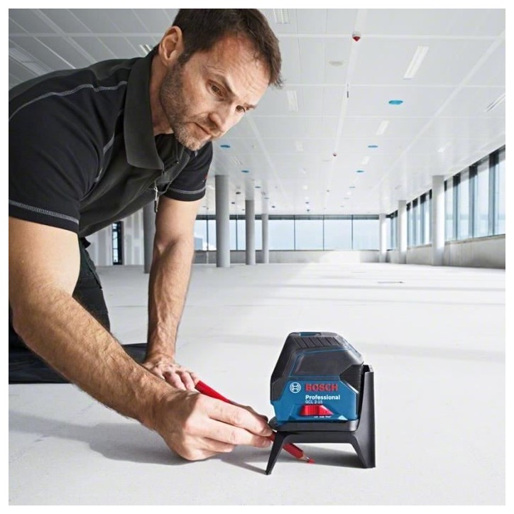 Laser point et ligne 3x1,5V GCL 2-15 (sans batterie ni chargeur) en boîte carton - BOSCH - 0601066E00 Laser point et ligne 3x1,5V GCL 2-15 (sans batterie ni chargeur) en boîte carton - BOSCH - 0601066E00