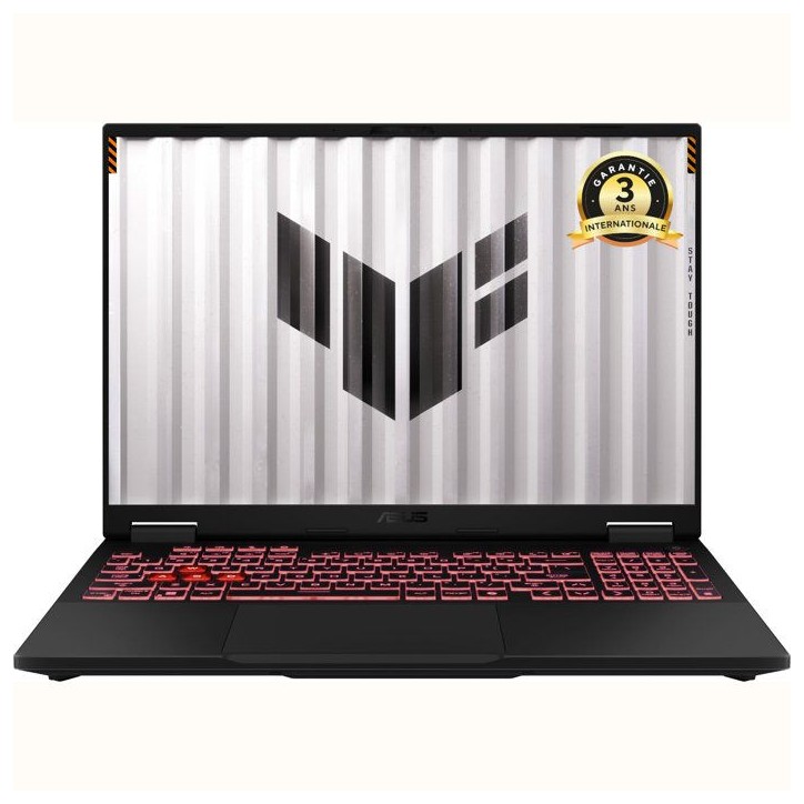 PC Portable Gamer ASUS TUF Gaming A16 TUF608 : Win 11 - 16 WUXGA - RTX 5060 8Go - AMD Ryzen 7 260 - RAM 16Go - 512Go SSD PC Portable Gamer ASUS TUF Gaming A16 TUF608 : Win 11 - 16 WUXGA - RTX 5060 8Go - AMD Ryzen 7 260 - RAM 16Go - 512Go SSD