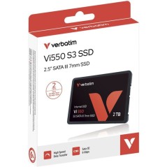 SSD interne - VERBATIM - VI550 S3 - SATA III - 2 To - 2,5