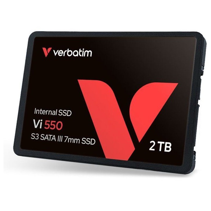 SSD interne - VERBATIM - VI550 S3 - SATA III - 2 To - 2,5 SSD interne - VERBATIM - VI550 S3 - SATA III - 2 To - 2,5