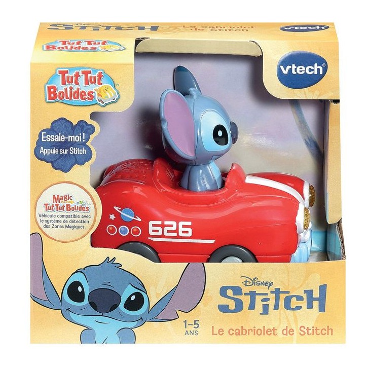 VTECH - TUT TUT BOLIDES STITCH - VÉHICULES - Multicolore VTECH - TUT TUT BOLIDES STITCH - VÉHICULES - Multicolore