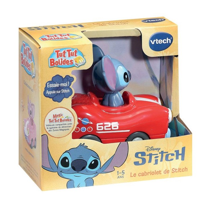 VTECH - TUT TUT BOLIDES STITCH - VÉHICULES - Multicolore VTECH - TUT TUT BOLIDES STITCH - VÉHICULES - Multicolore