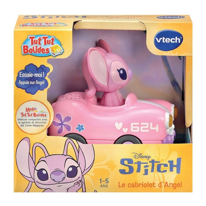 VTECH - TUT TUT BOLIDES STITCH - VÉHICULES - Multicolore VTECH - TUT TUT BOLIDES STITCH - VÉHICULES - Multicolore