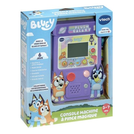 VTECH - BLUEY - CONSOLE MACHINE a PINCE MAGIQUE - Multicolore
