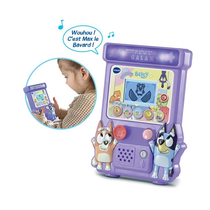 VTECH - BLUEY - CONSOLE MACHINE a PINCE MAGIQUE - Multicolore VTECH - BLUEY - CONSOLE MACHINE a PINCE MAGIQUE - Multicolore