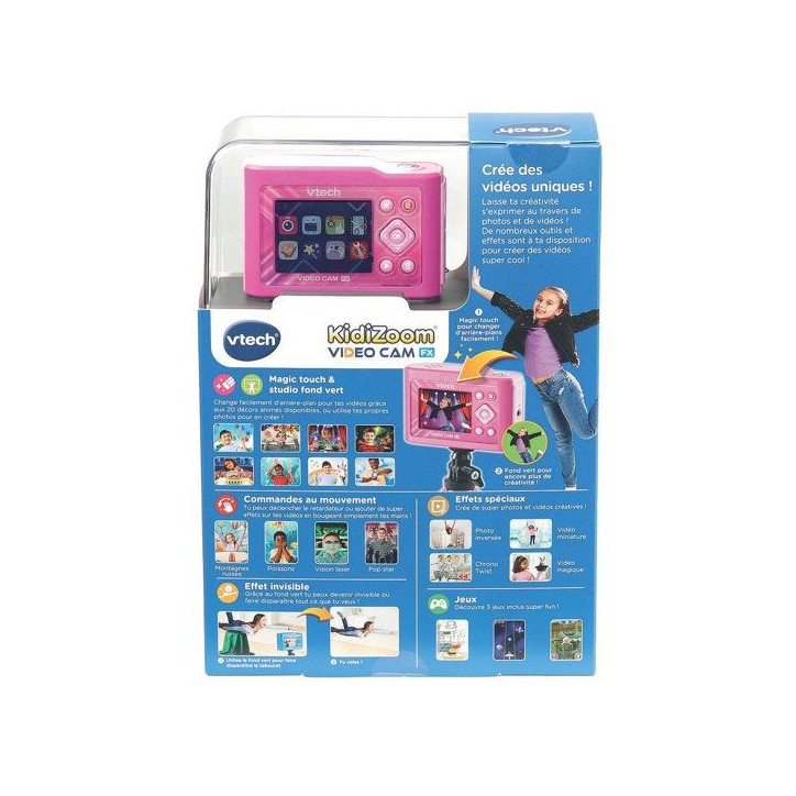 VTECH - KIDIZOOM VIDEO CAM FX ROSE - Rose VTECH - KIDIZOOM VIDEO CAM FX ROSE - Rose