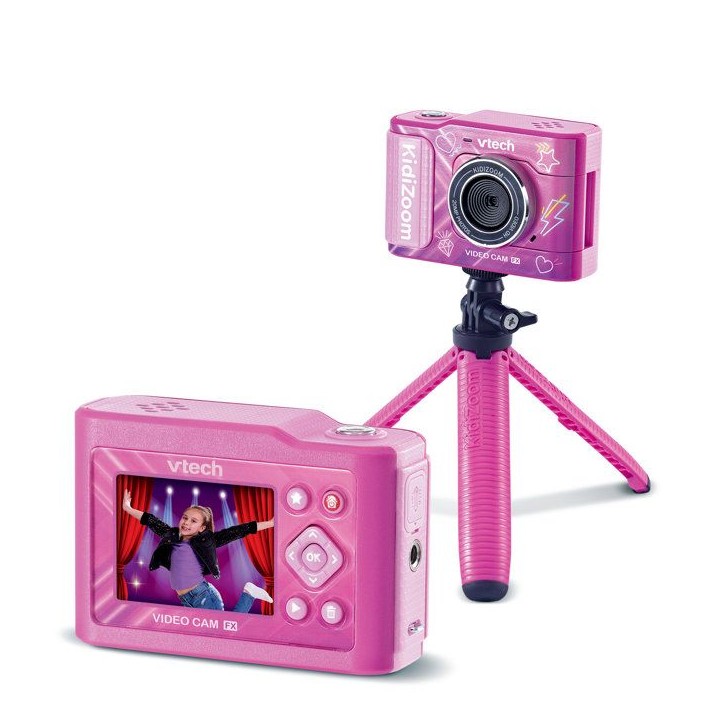 VTECH - KIDIZOOM VIDEO CAM FX ROSE - Rose VTECH - KIDIZOOM VIDEO CAM FX ROSE - Rose