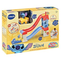 VTECH - TUT TUT BOLIDES STITCH - CIRCUIT TREMPLIN TOBOGGAN - Multicolore