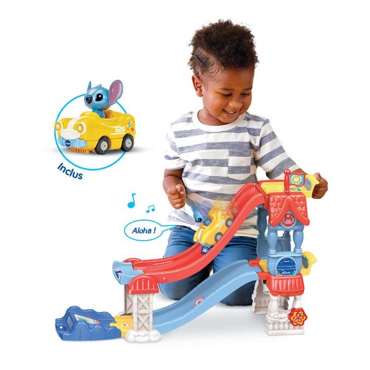 VTECH - TUT TUT BOLIDES STITCH - CIRCUIT TREMPLIN TOBOGGAN - Multicolore VTECH - TUT TUT BOLIDES STITCH - CIRCUIT TREMPLIN TOBOGGAN - Multicolore
