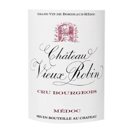 Château Vieux Robin 2018 Médoc Cru Bourgeois - Vin rouge du Sud Ouest