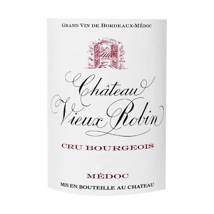 Château Vieux Robin 2018 Médoc Cru Bourgeois - Vin rouge du Sud Ouest