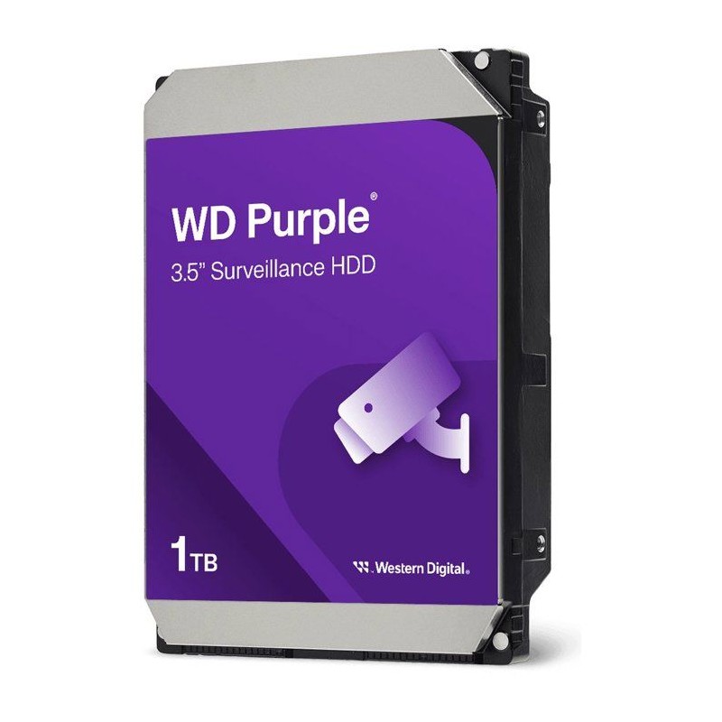 WD Purple - WD11PURZ - Disque dur - 1 To - 3,5 - SATA