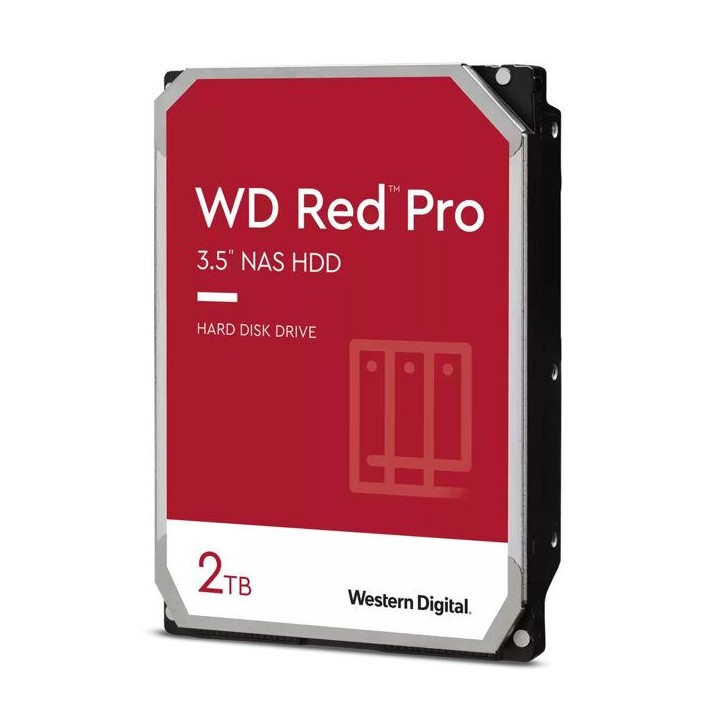 WESTERN DIGITAL - Red Pro WD142KFGX - Disque dur - 14 To - Interne - 3.5 - SATA 6Gb/s - 7200 tours/min WESTERN DIGITAL - Red Pro WD142KFGX - Disque dur - 14 To - Interne - 3.5 - SATA 6Gb/s - 7200 tours/min