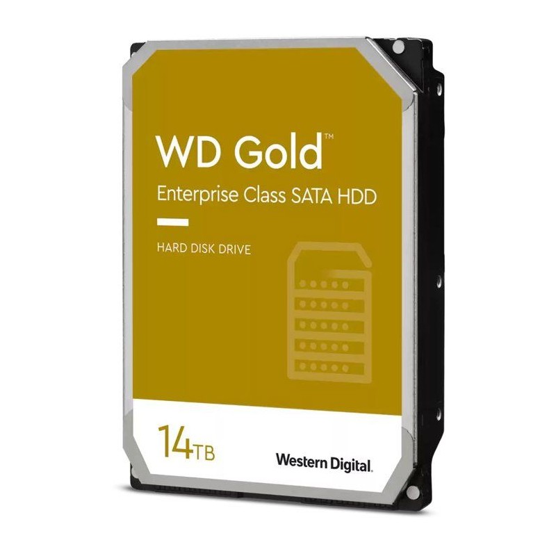 WD Gold - WD142KRYZ - Disque dur - 14 To - 3,5 - 7200 tr/min