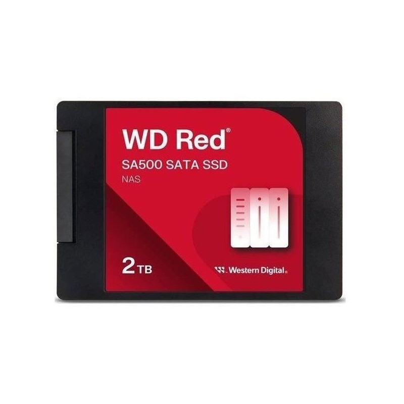 WESTERN DIGITAL - Red SA500 WDS200T2R0A - Disque dur SSD - 2 To - Inte
