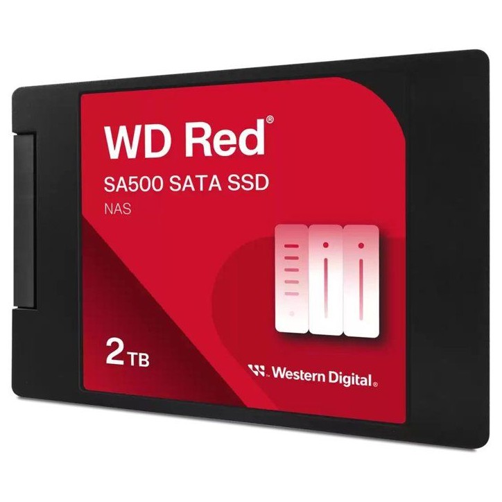 WESTERN DIGITAL - Red SA500 WDS200T2R0A - Disque dur SSD - 2 To - Interne - 2.5 - SATA 6Gb/s WESTERN DIGITAL - Red SA500 WDS200T2R0A - Disque dur SSD - 2 To - Interne - 2.5 - SATA 6Gb/s