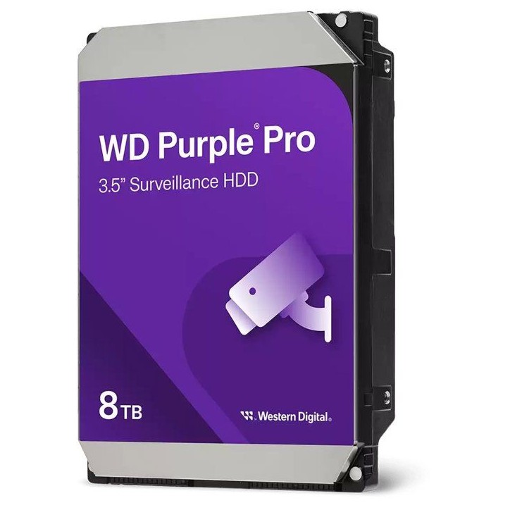 WD Purple Pro - WD8002PURP - Disque dur - 8 To - 3,5 - 7200 tr/min