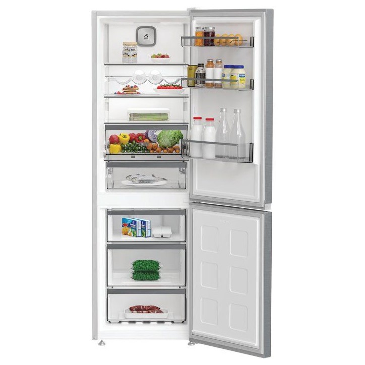 Réfrigérateur combiné - WHIRLPOOL - WHK26364XP7E - Classe B - 316 L - 59,5 x 66,3 x 186,5 cm - Inox Réfrigérateur combiné - WHIRLPOOL - WHK26364XP7E - Classe B - 316 L - 59,5 x 66,3 x 186,5 cm - Inox