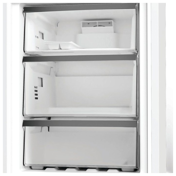 Réfrigérateur combiné - WHIRLPOOL - WHK26364XP7E - Classe B - 316 L - 59,5 x 66,3 x 186,5 cm - Inox Réfrigérateur combiné - WHIRLPOOL - WHK26364XP7E - Classe B - 316 L - 59,5 x 66,3 x 186,5 cm - Inox