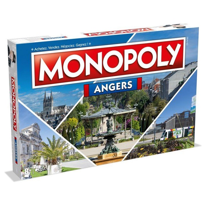 Jeu classique Winning Moves Monopoly Angers Jeu classique Winning Moves Monopoly Angers