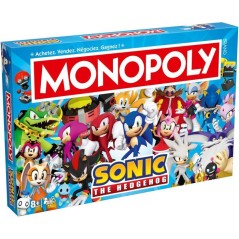 Jeu de société - WINNING MOVES - Monopoly Modern Sonic - Multicolore - 1 joueur ou plus - 60 min