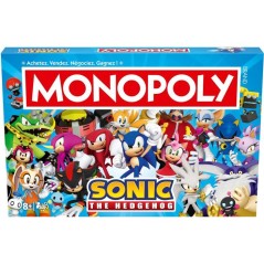 Jeu de société - WINNING MOVES - Monopoly Modern Sonic - Multicolore
