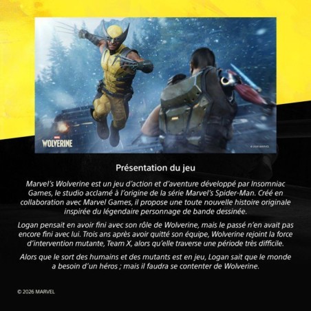 Marvel's Wolverine - Jeu PS5