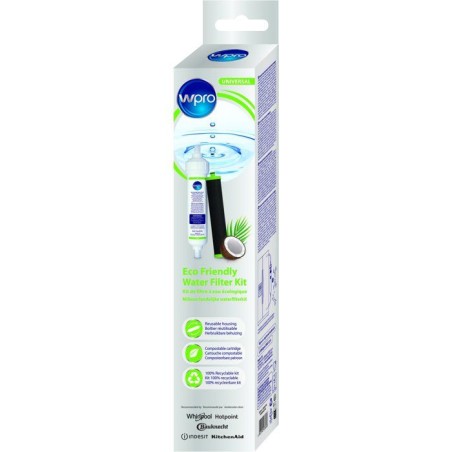 Cartouche filtre eau - WPRO - EFK001 - Réutilisable - Éco-responsabl