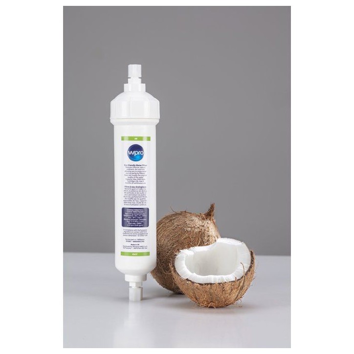 Cartouche filtre eau - WPRO - EFK001 - Réutilisable - Éco-responsable - Haute filtration