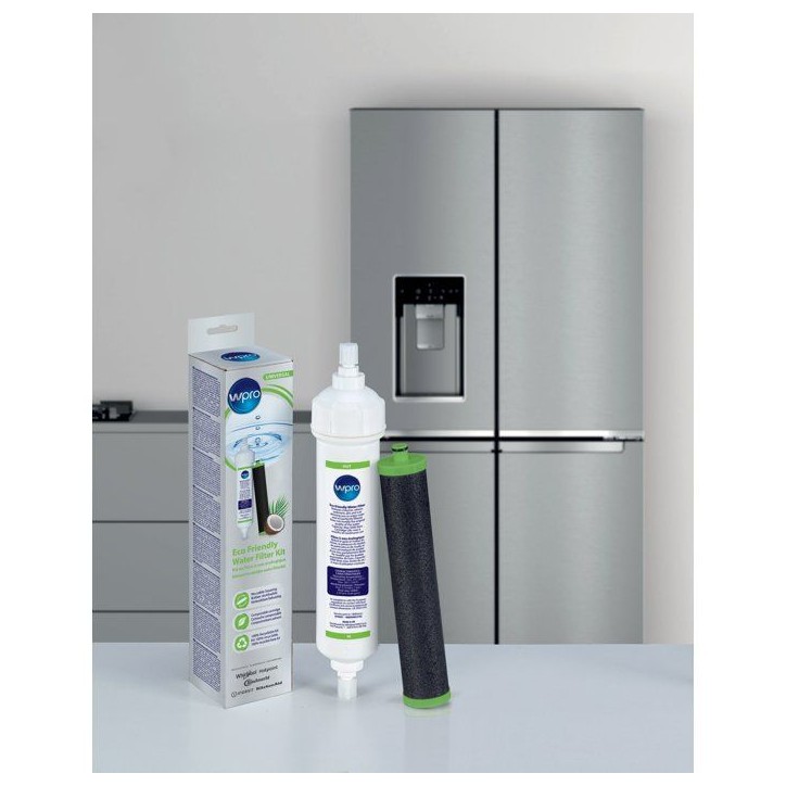Cartouche filtre eau - WPRO - EFK001 - Réutilisable - Éco-responsable - Haute filtration