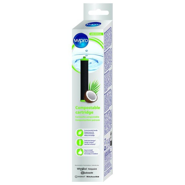 Kit filtre eau - WPRO - EFC002 - Réduction chlore - Charbon actif - Durable