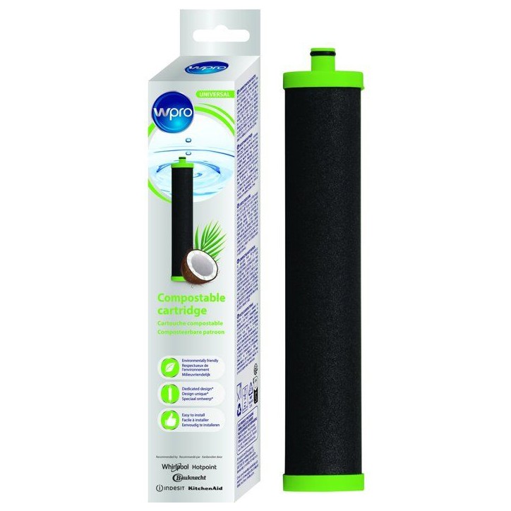 Kit filtre eau - WPRO - EFC002 - Réduction chlore - Charbon actif - Durable