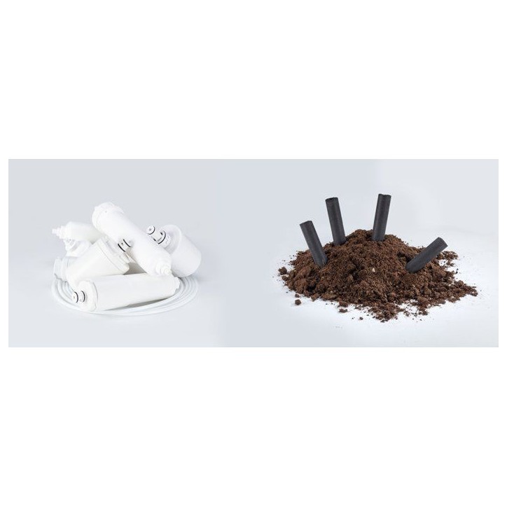 Kit filtre eau - WPRO - EFC002 - Réduction chlore - Charbon actif - Durable