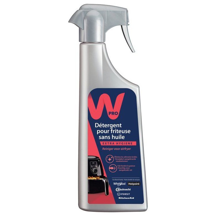 Spray dégraissant friteuse - WPRO - DFA150 - Élimine graisses - Multi-surfaces - 500 ml