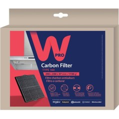 Filtre charbon hotte - WPRO - CHF007/2 - Anti-odeurs - Haute performan