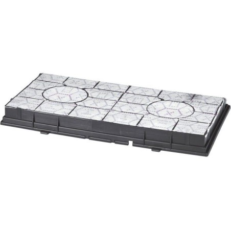 Filtre charbon hotte - WPRO - CHF190/1 - Anti-odeurs - Haute performan