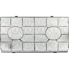Filtre charbon hotte - WPRO - CHF190/1 - Anti-odeurs - Haute performan