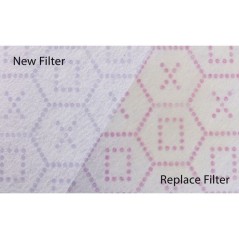Filtre charbon hotte - WPRO - FAC269/1 - Anti-odeurs - Hygiene plus -