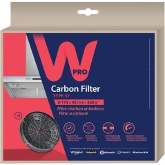 Filtre charbon hotte x2 - WPRO - CHF57 - Auto-extinguible - Indicateur