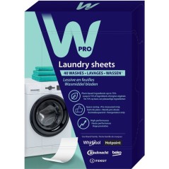 Lessive feuilles - WPRO - LDS025 - Éco-responsable - Compact - Lavage a froid