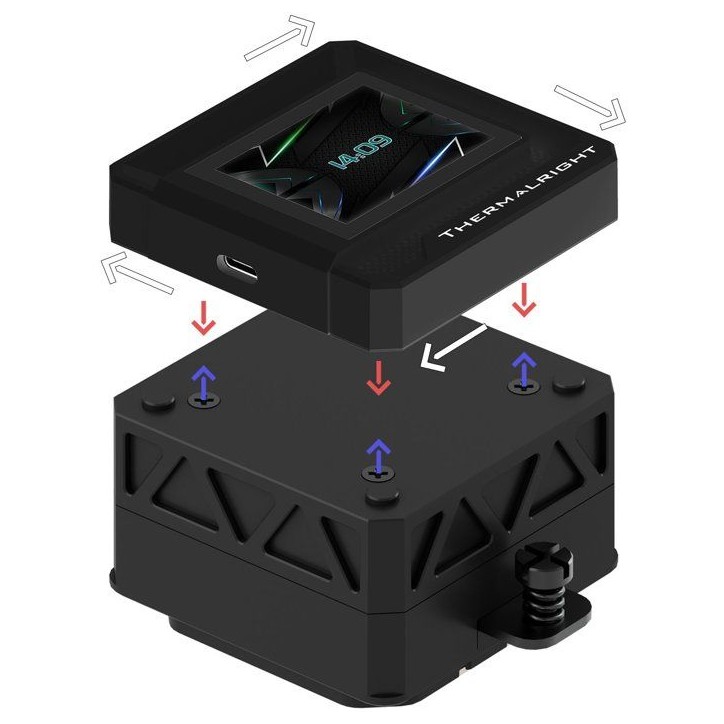 THERMALRIGHT Frozen Warframe SE 360 ARGB V2 - Watercooling AIO CPU - Noir THERMALRIGHT Frozen Warframe SE 360 ARGB V2 - Watercooling AIO CPU - Noir